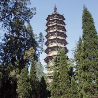 Pagoda of Bailin Temple