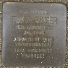 Stolperstein en memoria de Flora Sänger