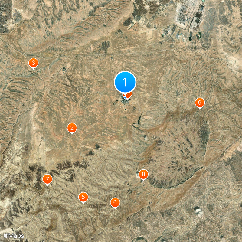 Negev Nuclear Research Center Map