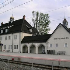 Kongsberg jernbanestasjon - Sidelinjen Hokksund - Hjuksebø