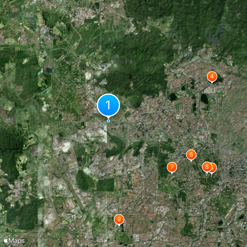 Sungai Buloh Map