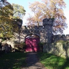 Entrance Gate to Hawarden Castle, Glynne Way (S Side)