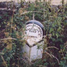 Milepost Near Shawfield Head