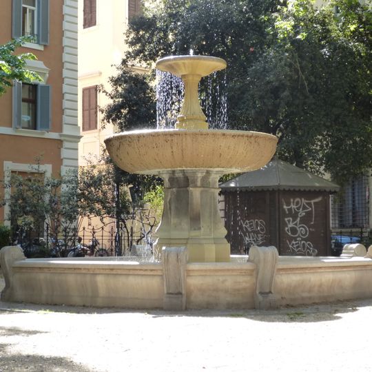 Fontana in piazza Cairoli