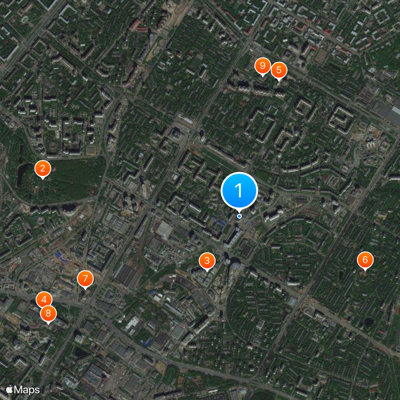 Russian State University of Justice Map