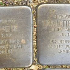 Stolperstein em memória de Emma Geisel