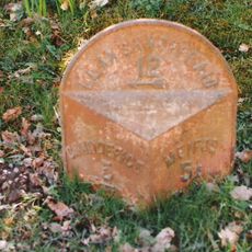 Mile Post at Neuadd Bridge