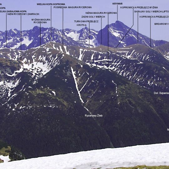 Pośrednia Magura Rycerowa