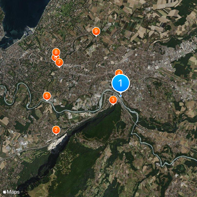 Casino d'Annemasse Karte