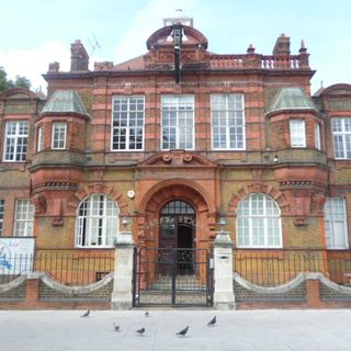 Education Offices, Downhills School And Railings And Walls To Front