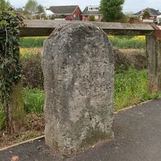 Milestone, West Clyst, just W of the bus stop