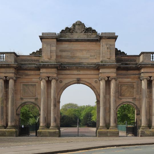 Grand Entrance to Birkenhead Park