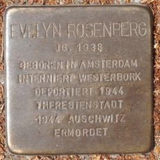 Stolperstein dedicated to Evelyn Rosenberg