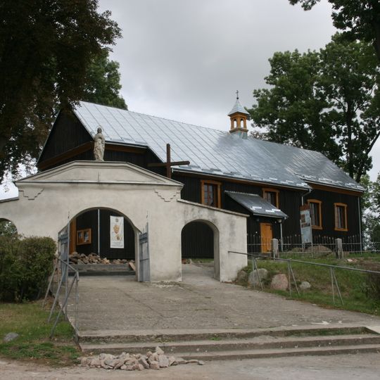 Saint John the Baptist church in Węgra