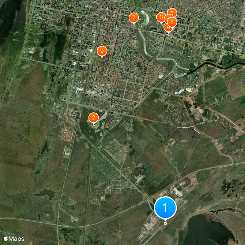 Nursultan Nazarbayev International Airport Map