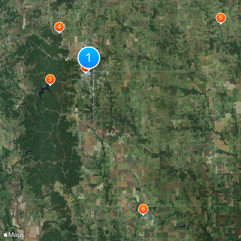 A.T. Still University Map