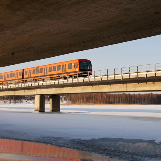 Metro w Helsinkach