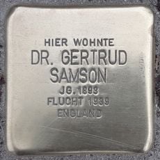 Stolperstein für Gertrud Samson