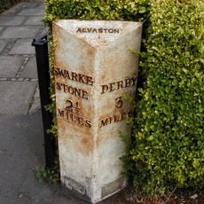 Milepost, Allenton, Shelton Lock