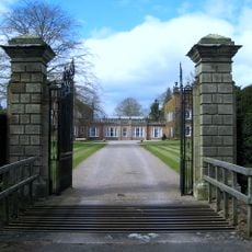 Gates And Gatepiers To East Of Longford Hall