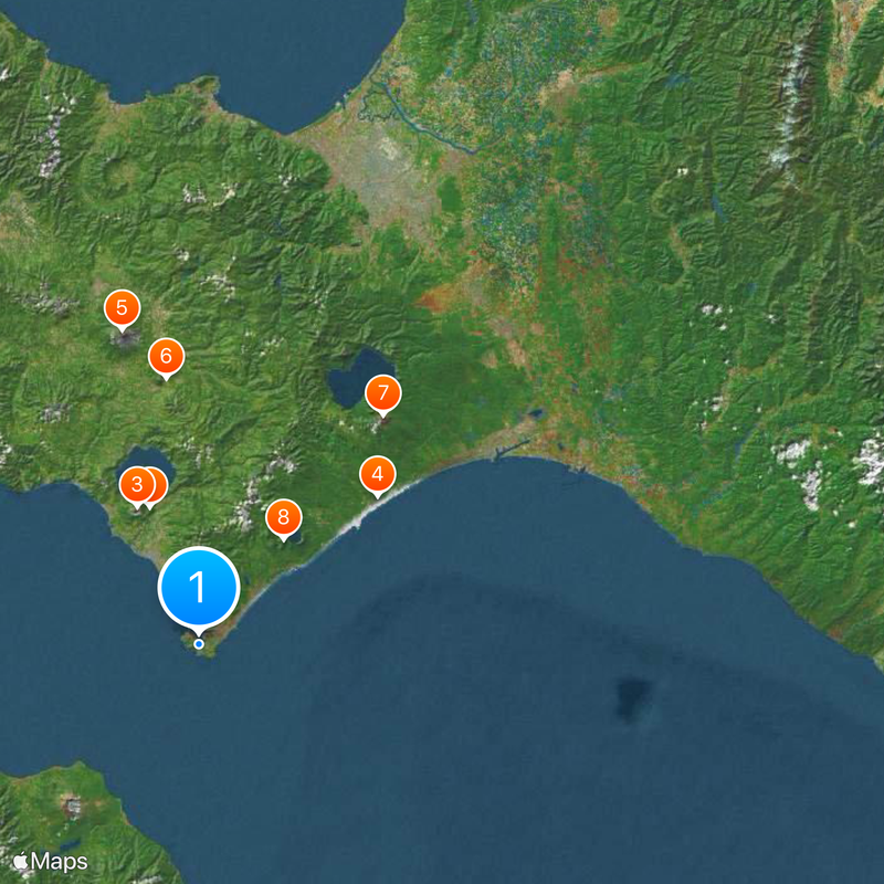 Sous-préfecture d'Iburi Carte