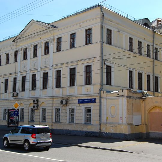 Plescheev house, Novaya Basmannaya Street