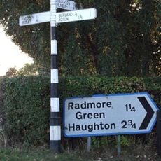 Signpost at the south end of Long Lane
