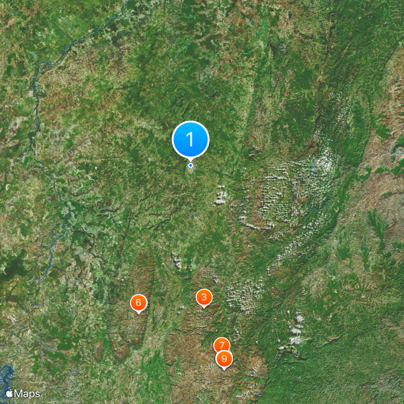 North Minas Map