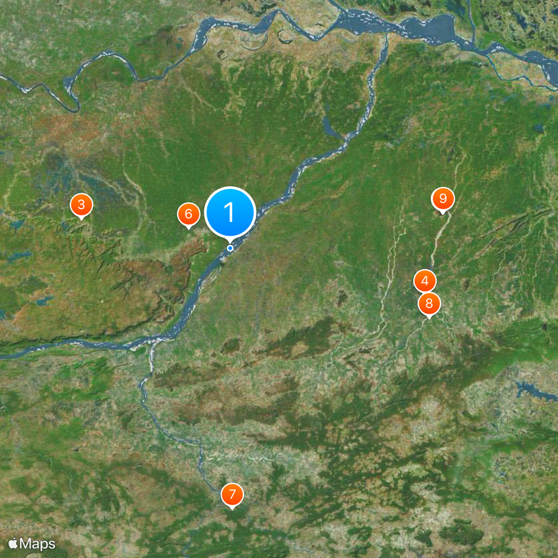 Dehri Map