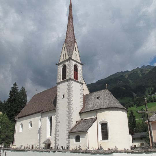St. Pankraz, cemetery, cemetery chapel and burial chapel in Mareit