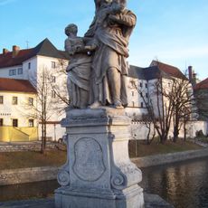 Statue of Saint Anne on Písek Stone Bridge