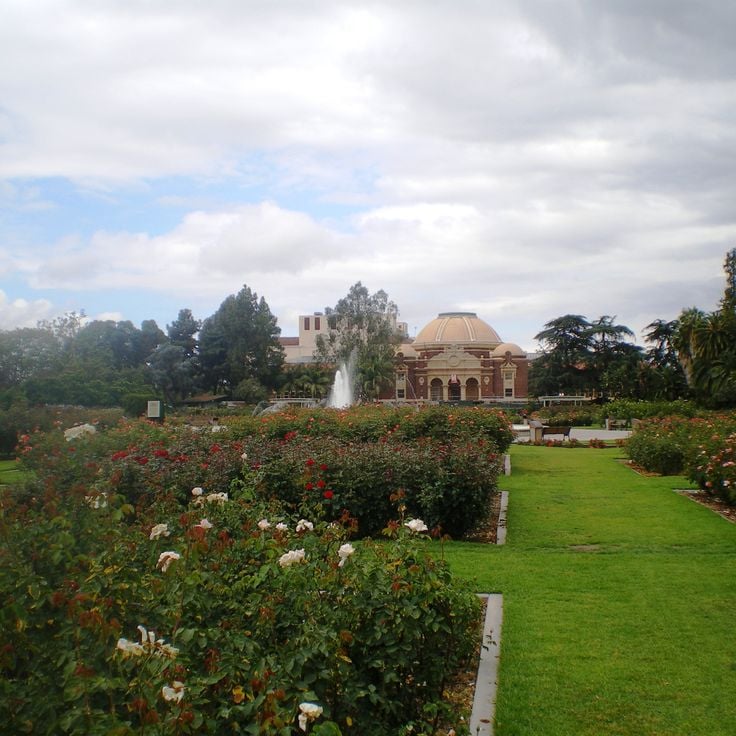 Rosengården i Exposition Park