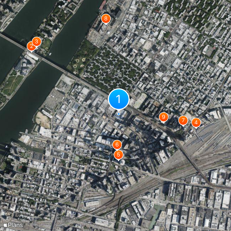 Silvercup Studios Map