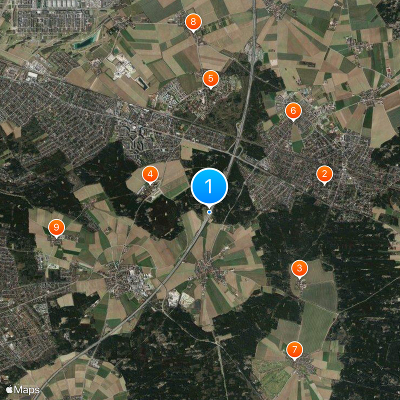 Bundesautobahn 99 Map