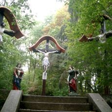 Kalvarienberg/Kreuzweg, Erste, Zweite, Dritte Stationskapelle, Figurengruppe