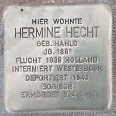 Stolperstein für Hermine Hecht