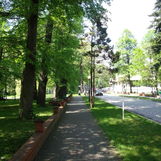 Spa Park in Goczałkowice-Zdrój