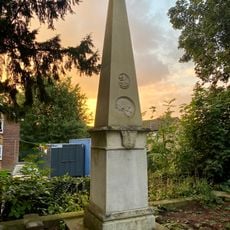 Monument To Major Cartwright In St Mary At Finchley Churchyard