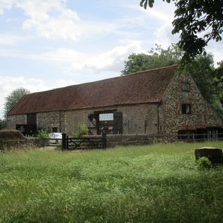 Barns At Castle Farm Circa 150 Metres South Of Church Of St Laurence