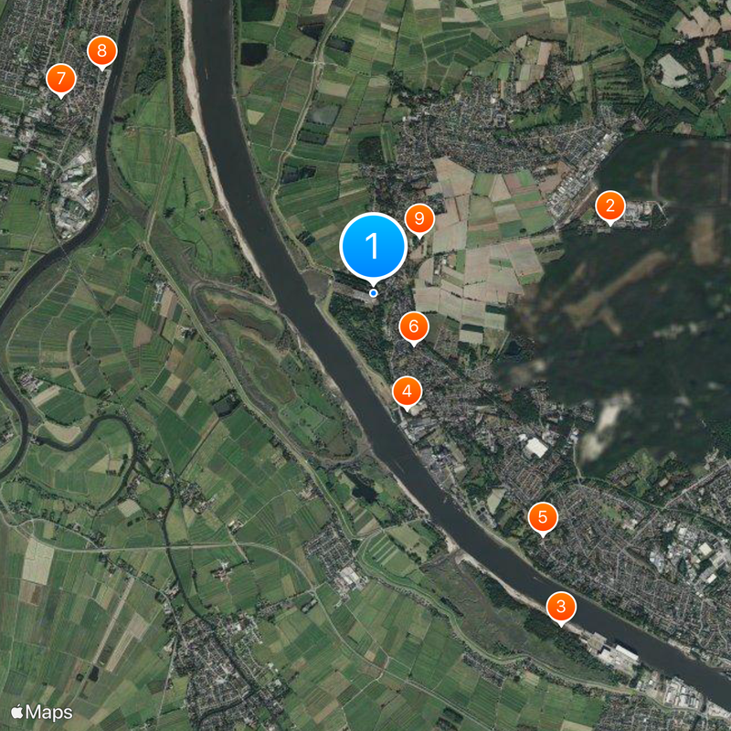 Valentin submarine pens Mapa