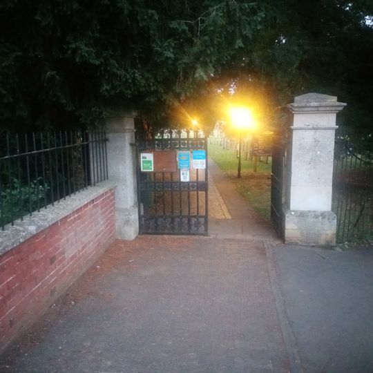 Gate Piers And Gates To Churchyard