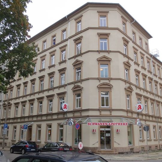 Mietshaus, Eckhaus Karl-Liebknecht-Straße 29