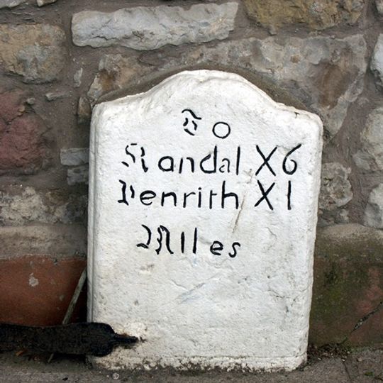 Milestone, Main Street, Greyhound Hotel, Shap