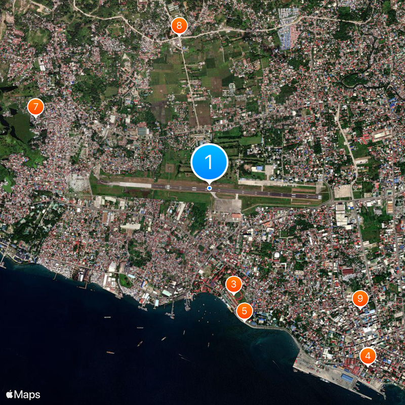 Zamboanga International Airport Map