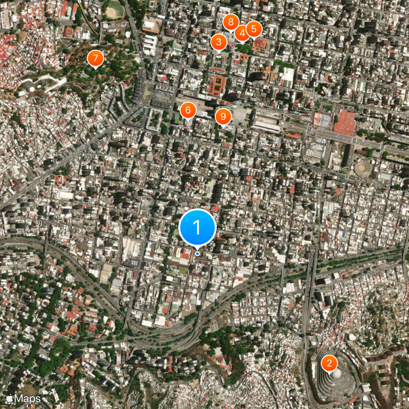 Birthplace of Simón Bolívar Mapa