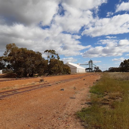 Bullaring grain receival point
