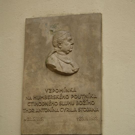 Pamětní deska Antonína Cyrila Stojana