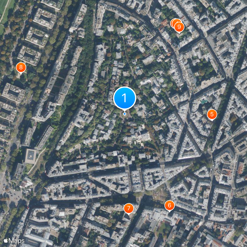 Villa Montmorency Mapa