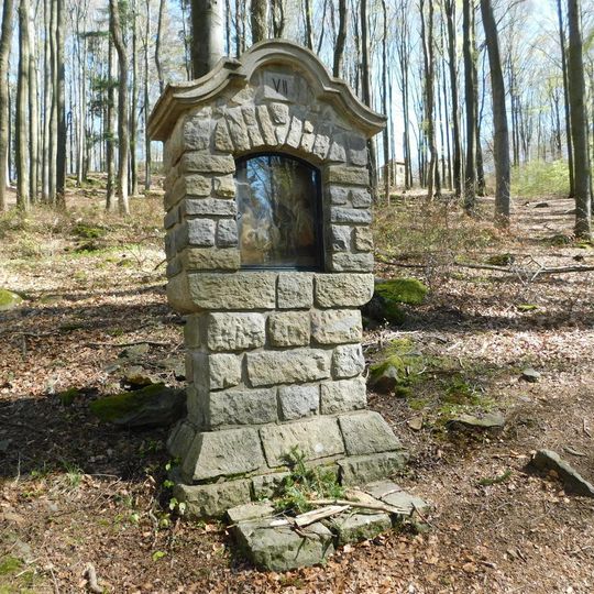 7. zastavení křížové cesty na Křemešníku