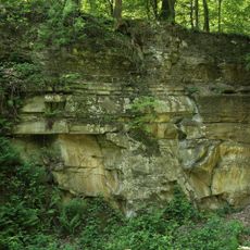 Ehemaliger Sandsteinbruch von Höchberg